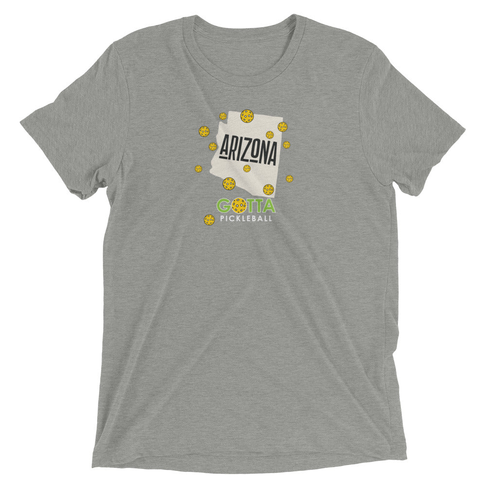 pickleball Arizona state gotta pickleball athletic gray t-shirt with pickleballs