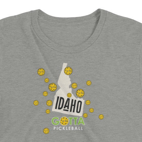 T-shirt TRI-BLEND: IDAHO GOTTA PICKLEBALL (more colors)