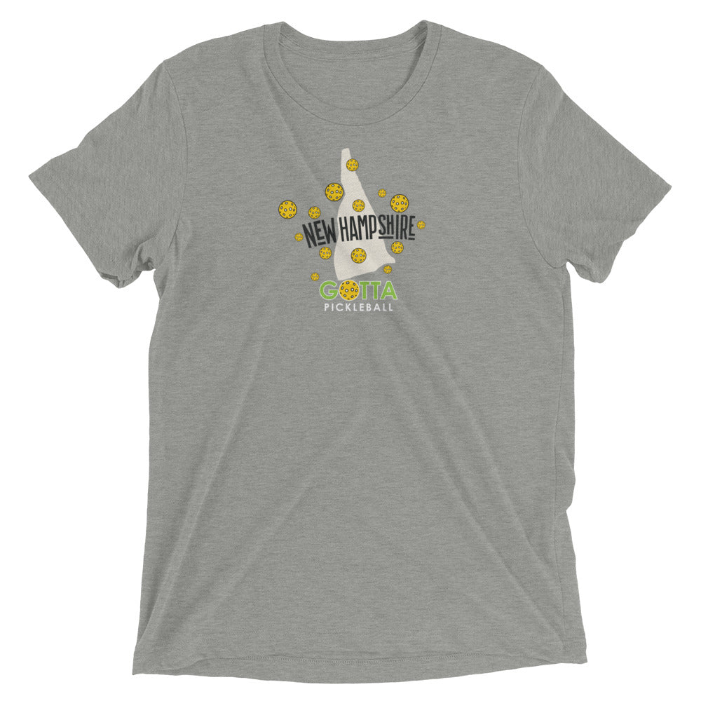 T-shirt TRI-BLEND: NEW HAMPSHIRE GOTTA PICKLEBALL (more colors)
