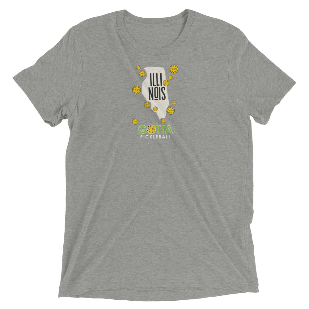 pickleball Illinois gotta pickleball athletic gray t-shirt
