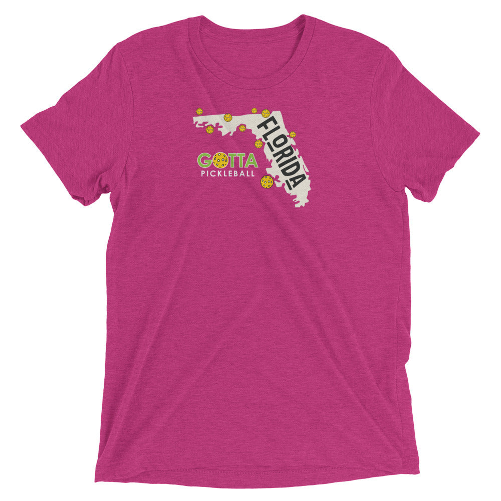 T-shirt TRI-BLEND: FLORIDA GOTTA PICKLEBALL (more colors)
