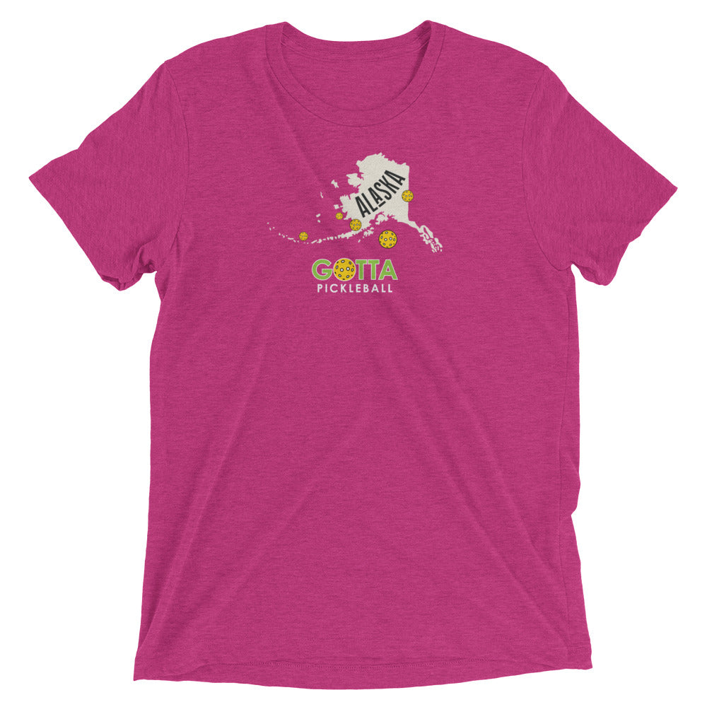 pickleball Alaska state gotta pickleball berry t-shirt with pickleballs