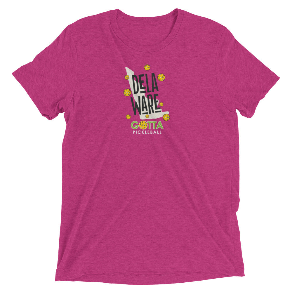 T-shirt TRI-BLEND: DELAWARE GOTTA PICKLEBALL (more colors)