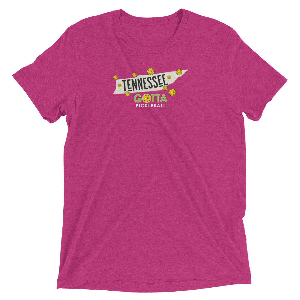 T-shirt TRI-BLEND: TENNESSEE GOTTA PICKLEBALL (more colors)