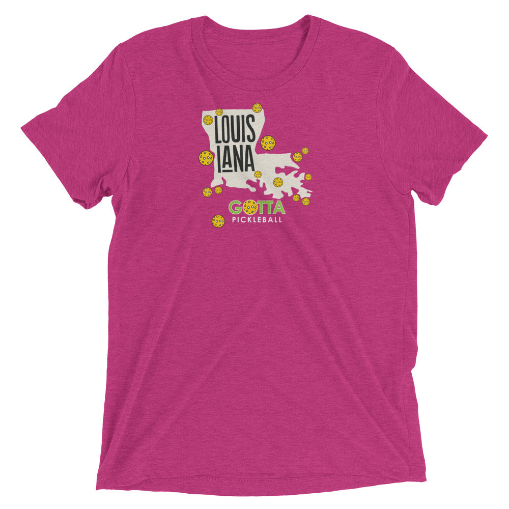T-shirt TRI-BLEND: LOUISIANA GOTTA PICKLEBALL (more colors)