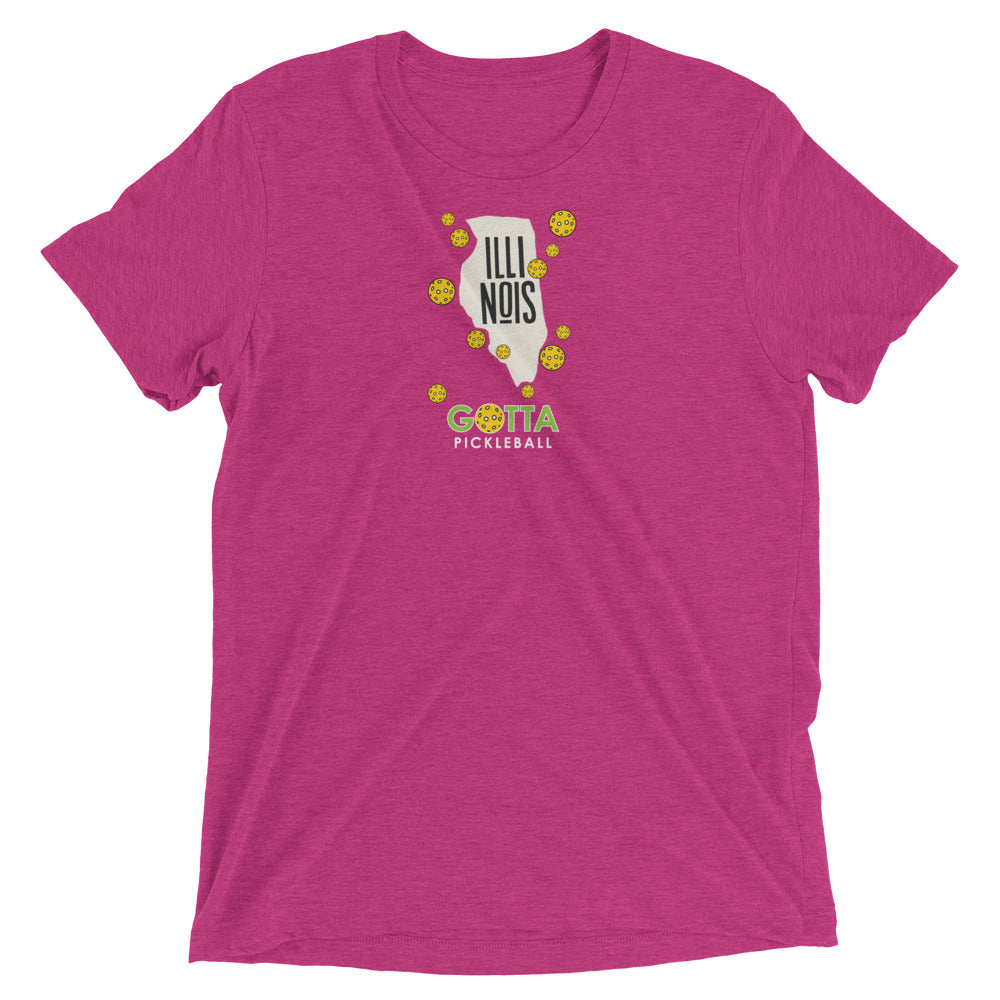 pickleball Illinois gotta pickleball raspberry t-shirt