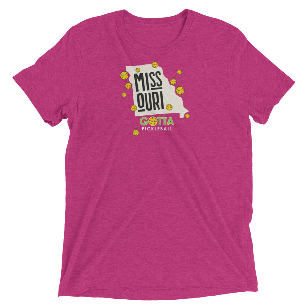 T-shirt TRI-BLEND: MISSOURI GOTTA PICKLEBALL (more colors)