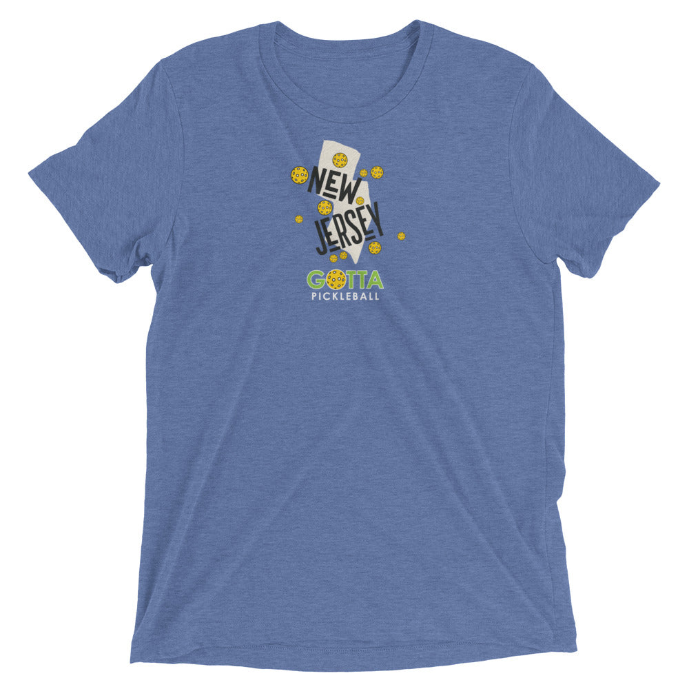 T-shirt TRI-BLEND: NEW JERSEY GOTTA PICKLEBALL (more colors)