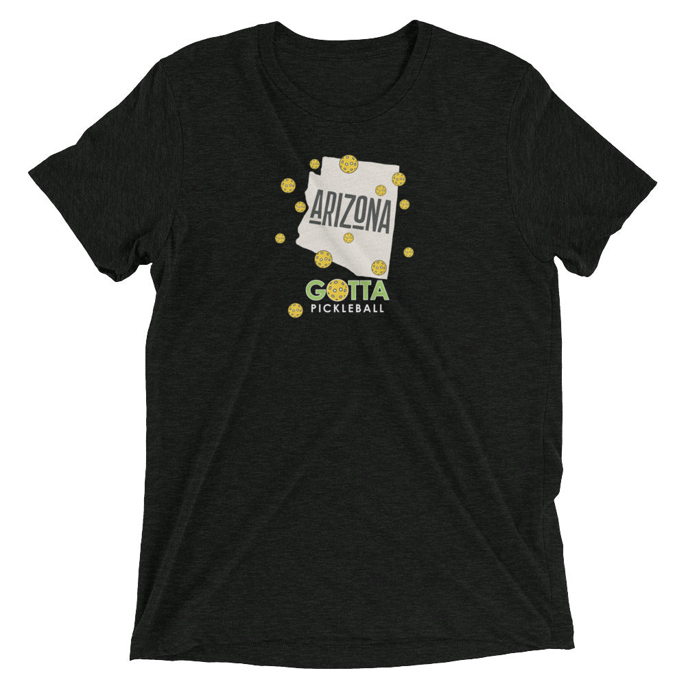 pickleball Arizona state gotta pickleball charcoal black t-shirt with pickleballs