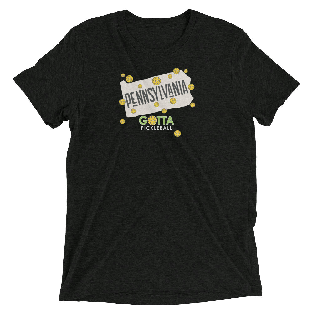 T-shirt TRI-BLEND: PENNSYLVANIA GOTTA PICKLEBALL (more colors)