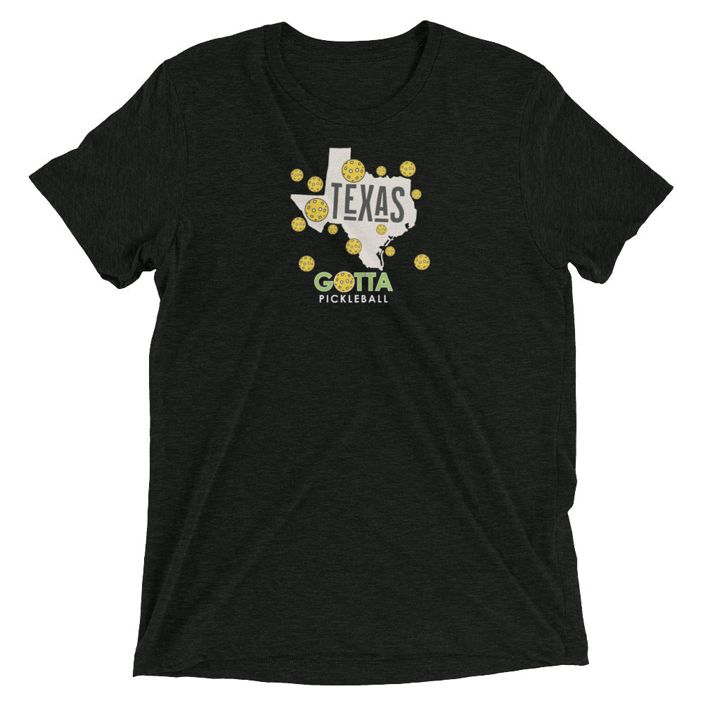T-shirt TRI-BLEND: TEXAS GOTTA PICKLEBALL (more colors)