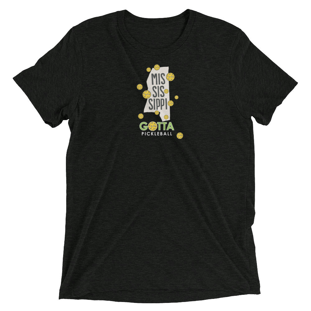 T-shirt TRI-BLEND: MISSISSIPPI GOTTA PICKLEBALL (more colors)