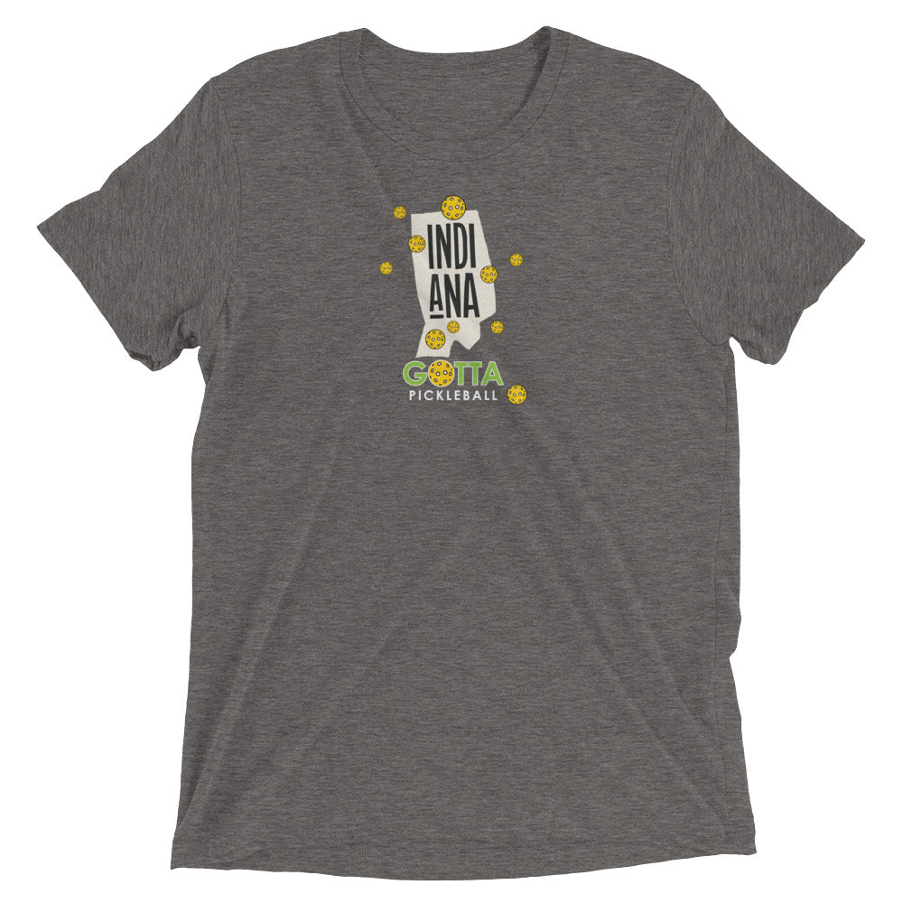 T-shirt TRI-BLEND: INDIANA GOTTA PICKLEBALL (more colors)