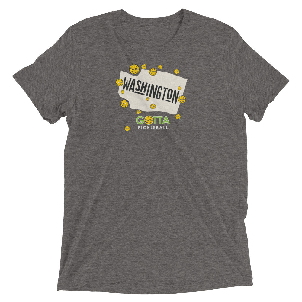 pickleball Washington state gotta pickleball gray t-shirt with pickleballs