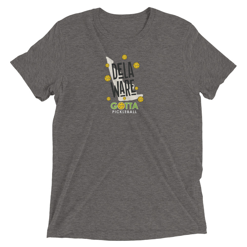 T-shirt TRI-BLEND: DELAWARE GOTTA PICKLEBALL (more colors)