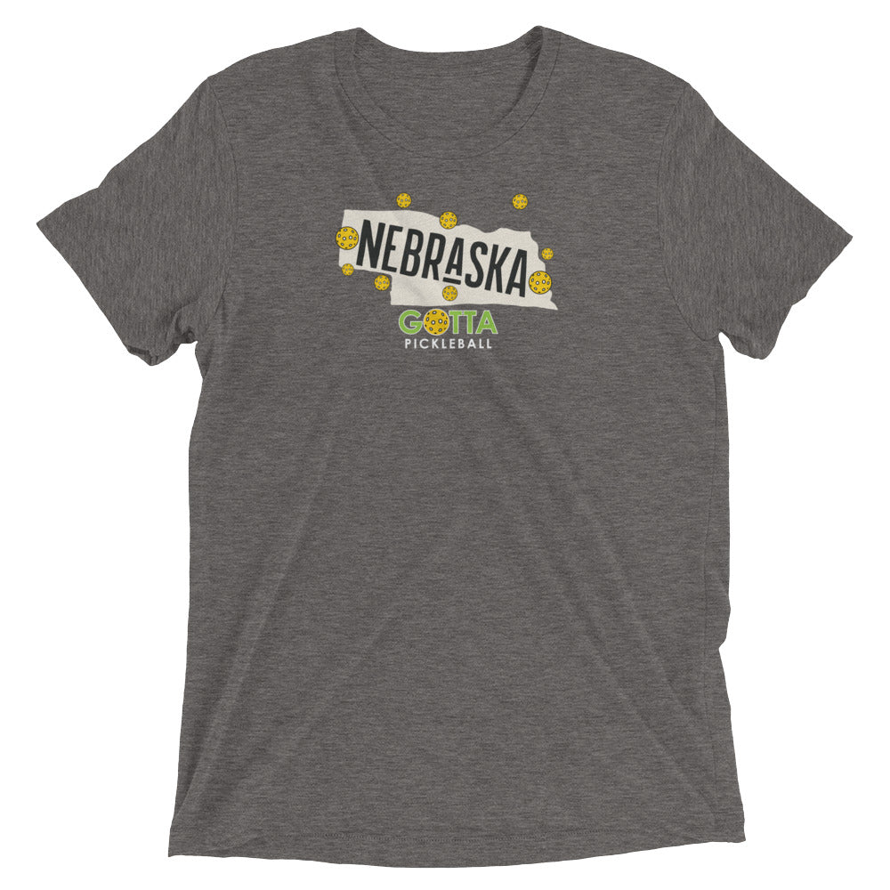 T-shirt TRI-BLEND: NEBRASKA GOTTA PICKLEBALL (more colors)