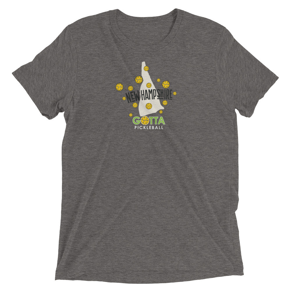 T-shirt TRI-BLEND: NEW HAMPSHIRE GOTTA PICKLEBALL (more colors)