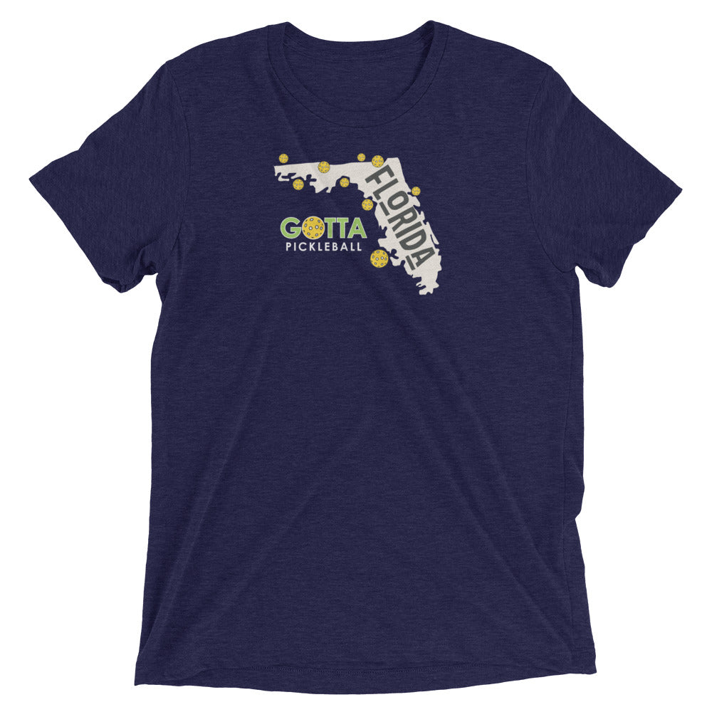 T-shirt TRI-BLEND: FLORIDA GOTTA PICKLEBALL (more colors)