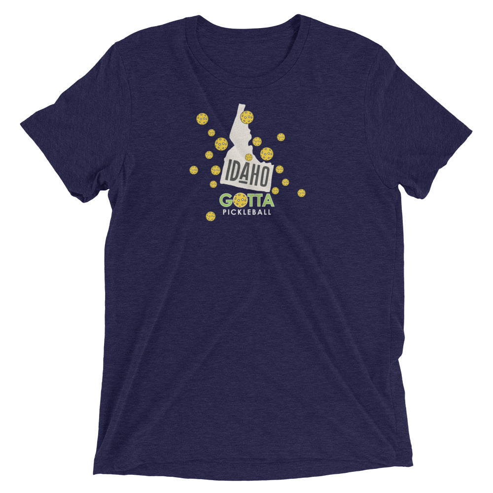 T-shirt TRI-BLEND: IDAHO GOTTA PICKLEBALL (more colors)