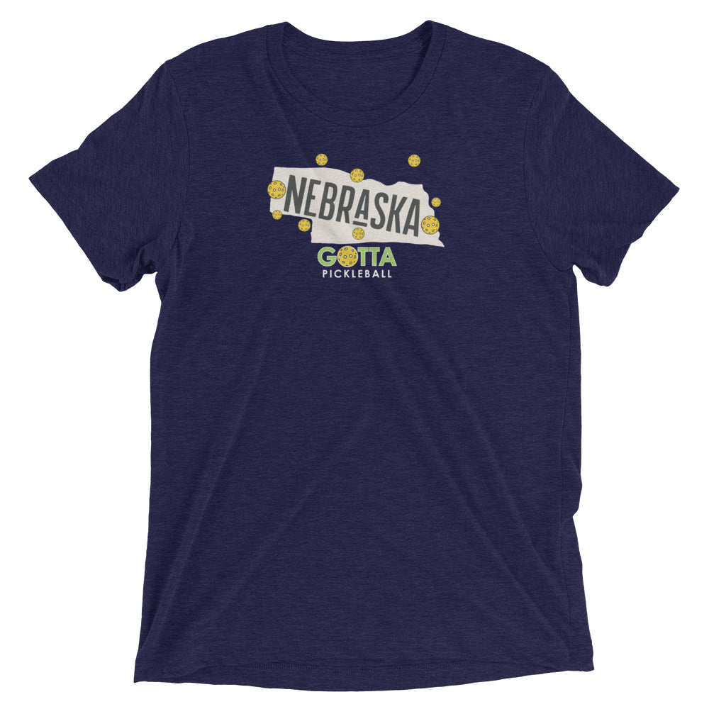 T-shirt TRI-BLEND: NEBRASKA GOTTA PICKLEBALL (more colors)