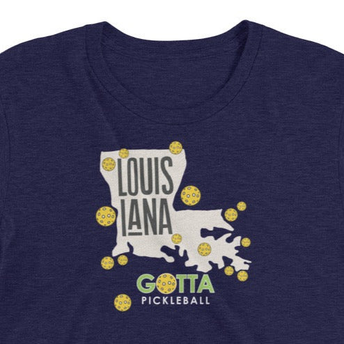 T-shirt TRI-BLEND: LOUISIANA GOTTA PICKLEBALL (more colors)