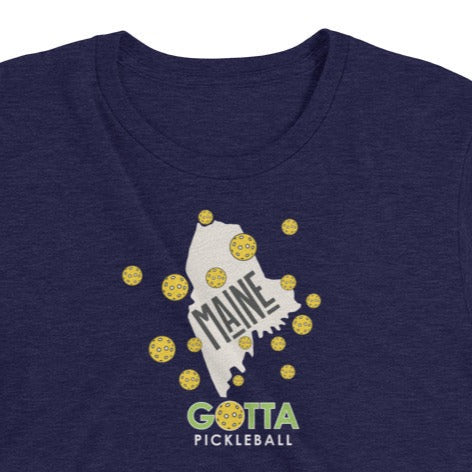 T-shirt TRI-BLEND: MAINE GOTTA PICKLEBALL (more colors)