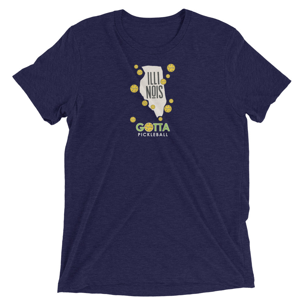 pickleball Illinois gotta pickleball navy blue t-shirt