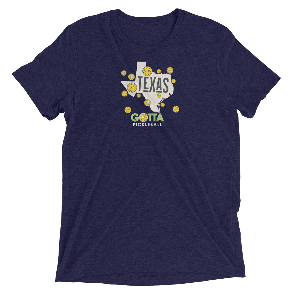 T-shirt TRI-BLEND: TEXAS GOTTA PICKLEBALL (more colors)