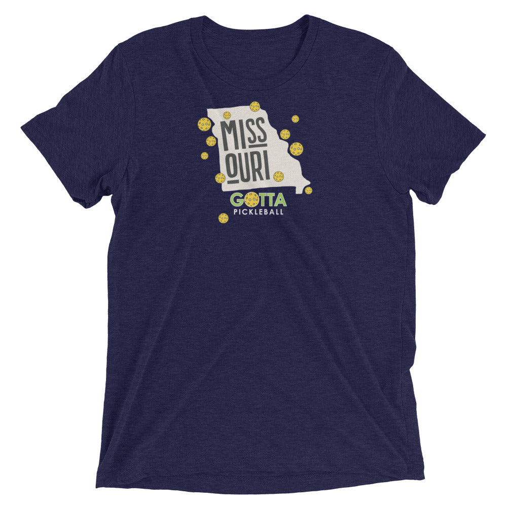 T-shirt TRI-BLEND: MISSOURI GOTTA PICKLEBALL (more colors)