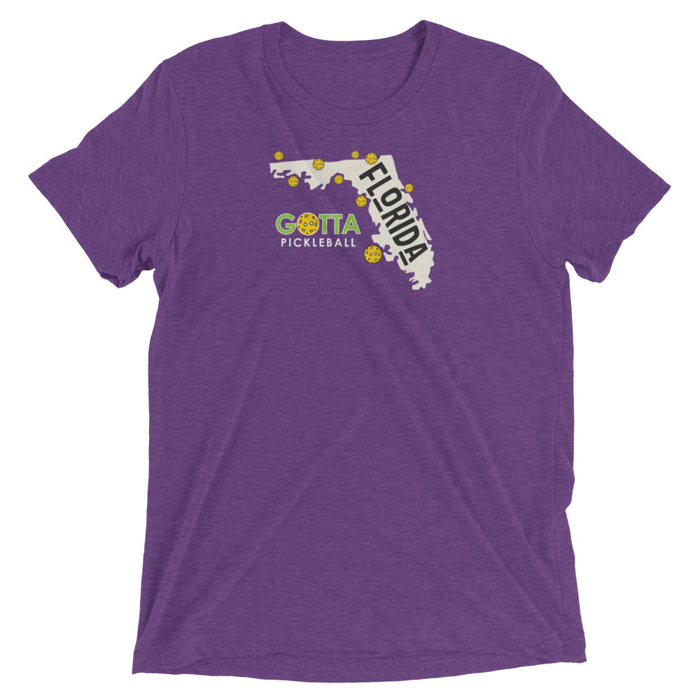T-shirt TRI-BLEND: FLORIDA GOTTA PICKLEBALL (more colors)