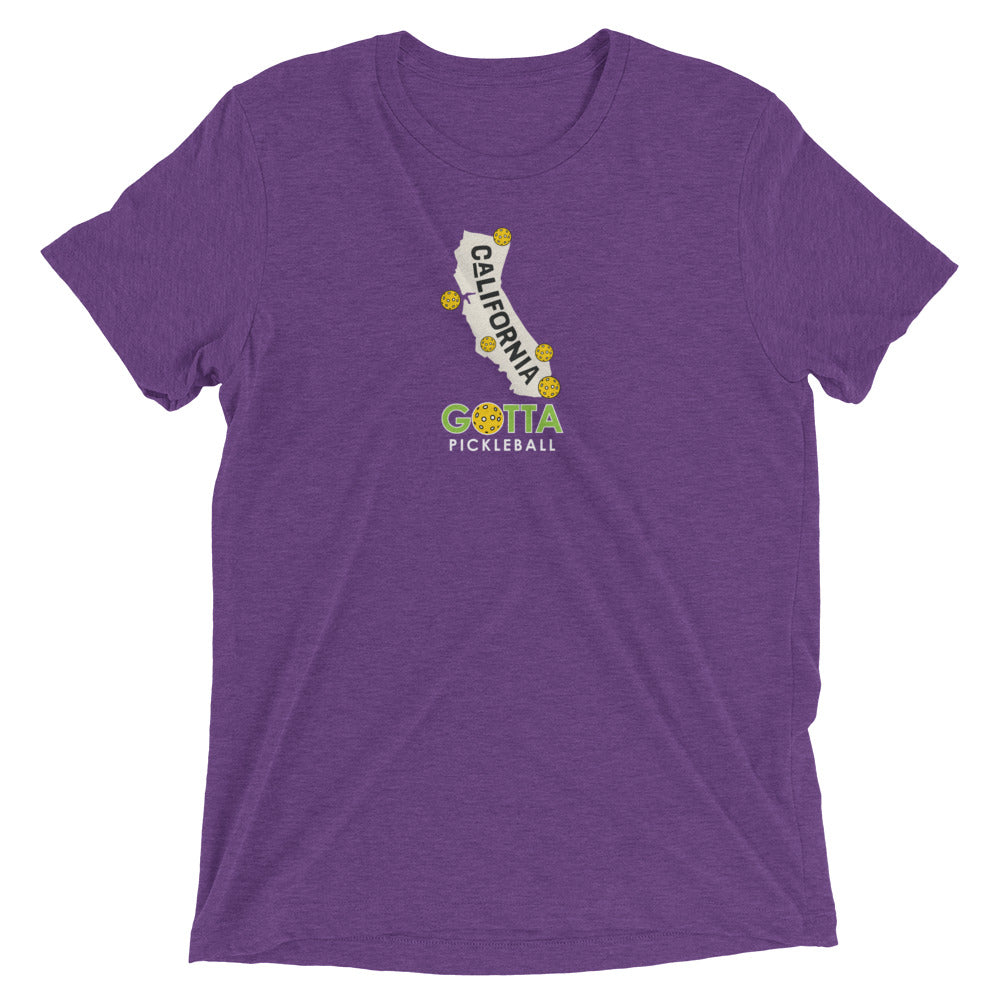 T-shirt TRI-BLEND: CALIFORNIA GOTTA PICKLEBALL (more colors)