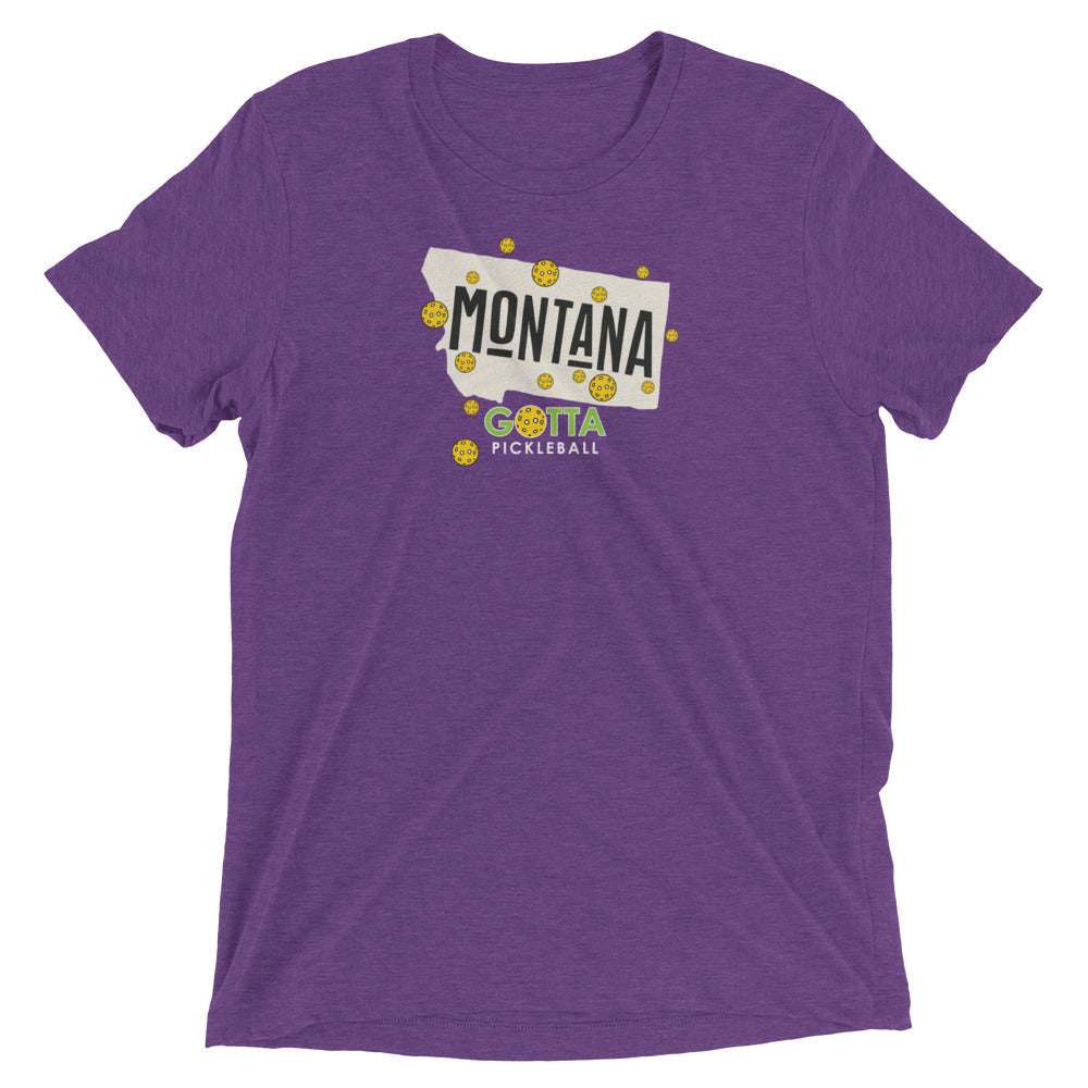 T-shirt TRI-BLEND: MONTANA GOTTA PICKLEBALL (more colors)