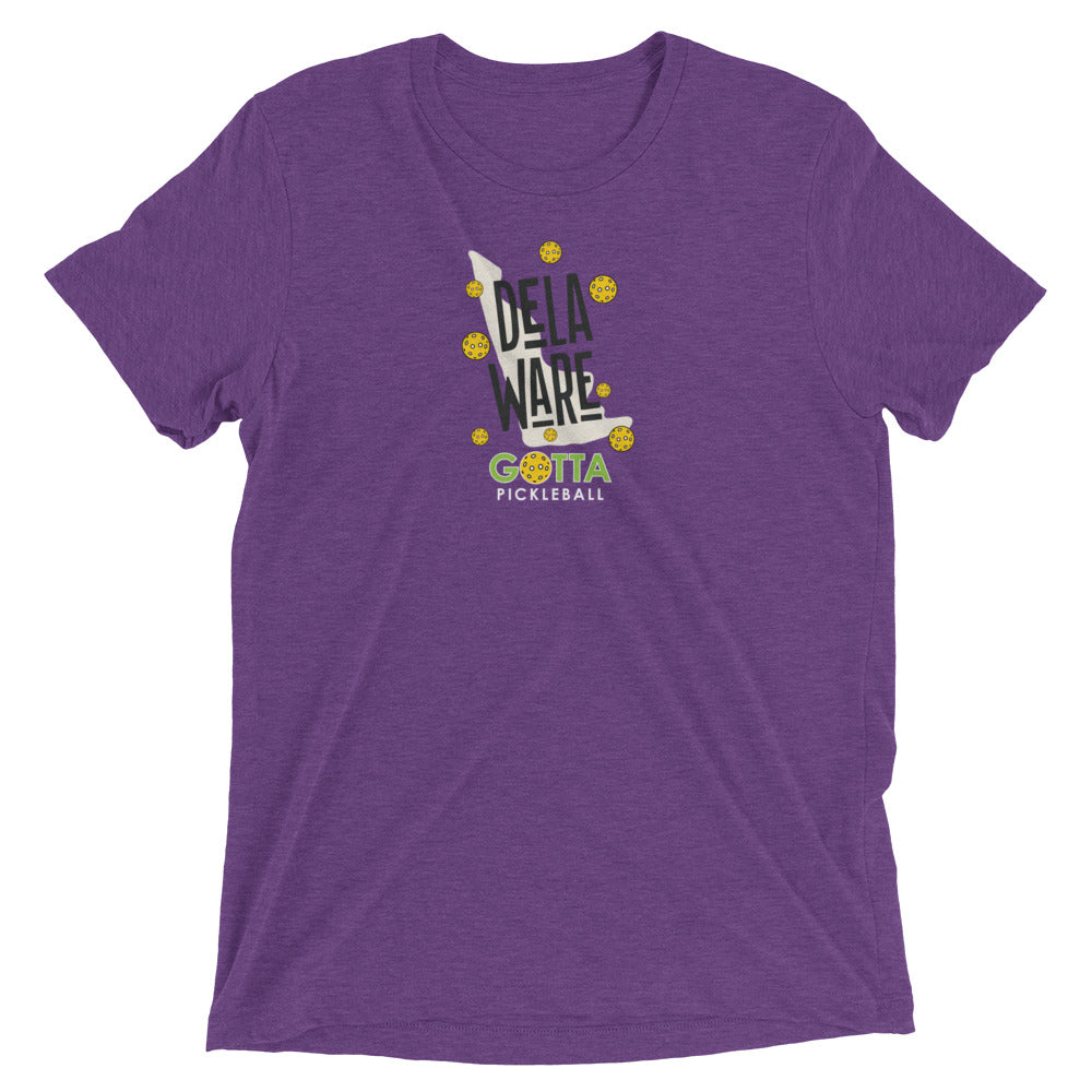 T-shirt TRI-BLEND: DELAWARE GOTTA PICKLEBALL (more colors)