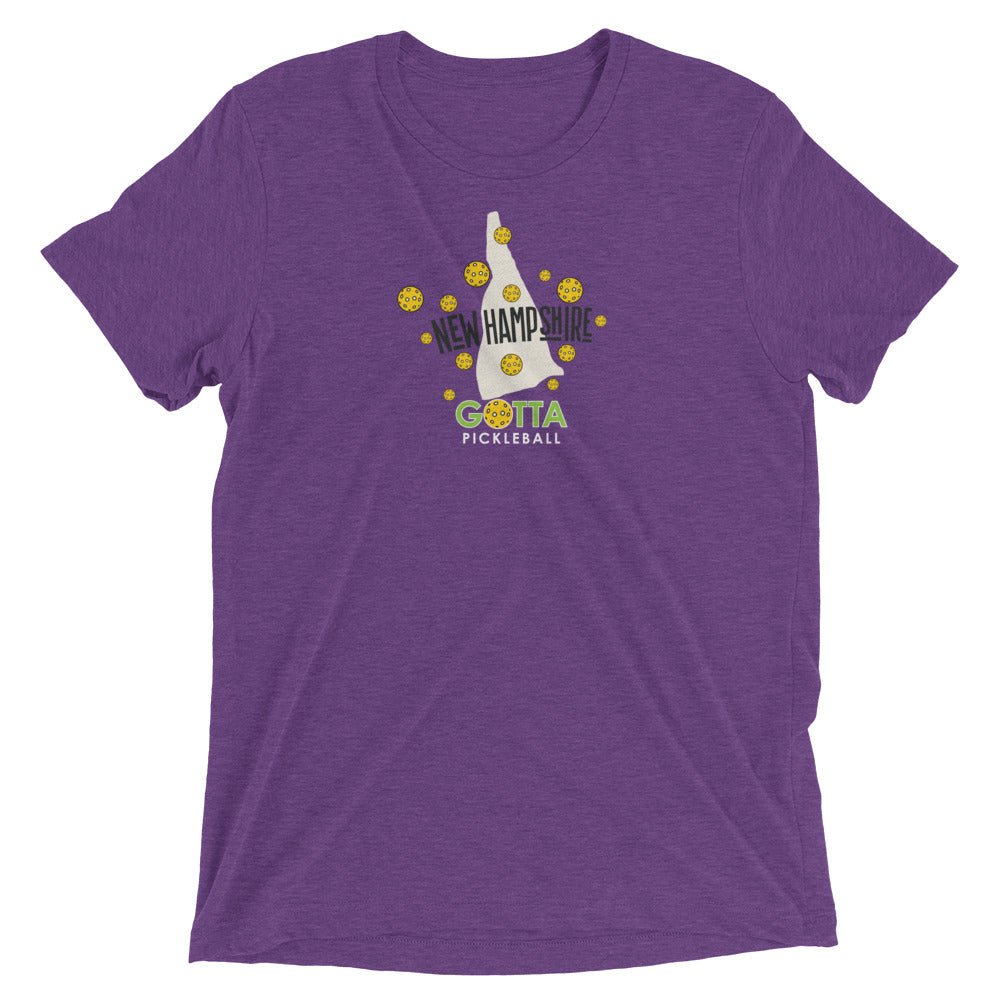 T-shirt TRI-BLEND: NEW HAMPSHIRE GOTTA PICKLEBALL (more colors)