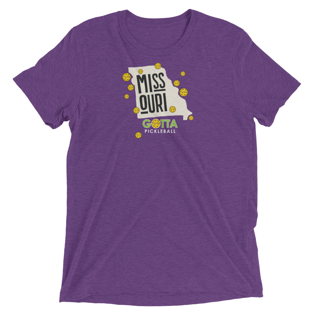 T-shirt TRI-BLEND: MISSOURI GOTTA PICKLEBALL (more colors)