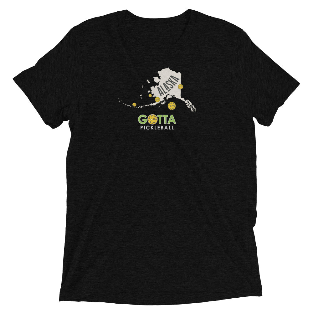 pickleball Alaska state gotta pickleball black t-shirt with pickleballs