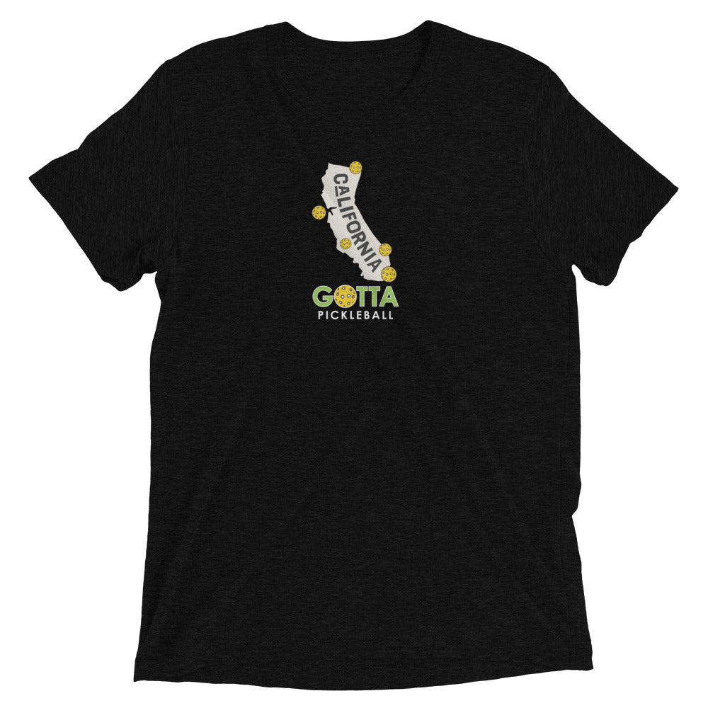 T-shirt TRI-BLEND: CALIFORNIA GOTTA PICKLEBALL (more colors)