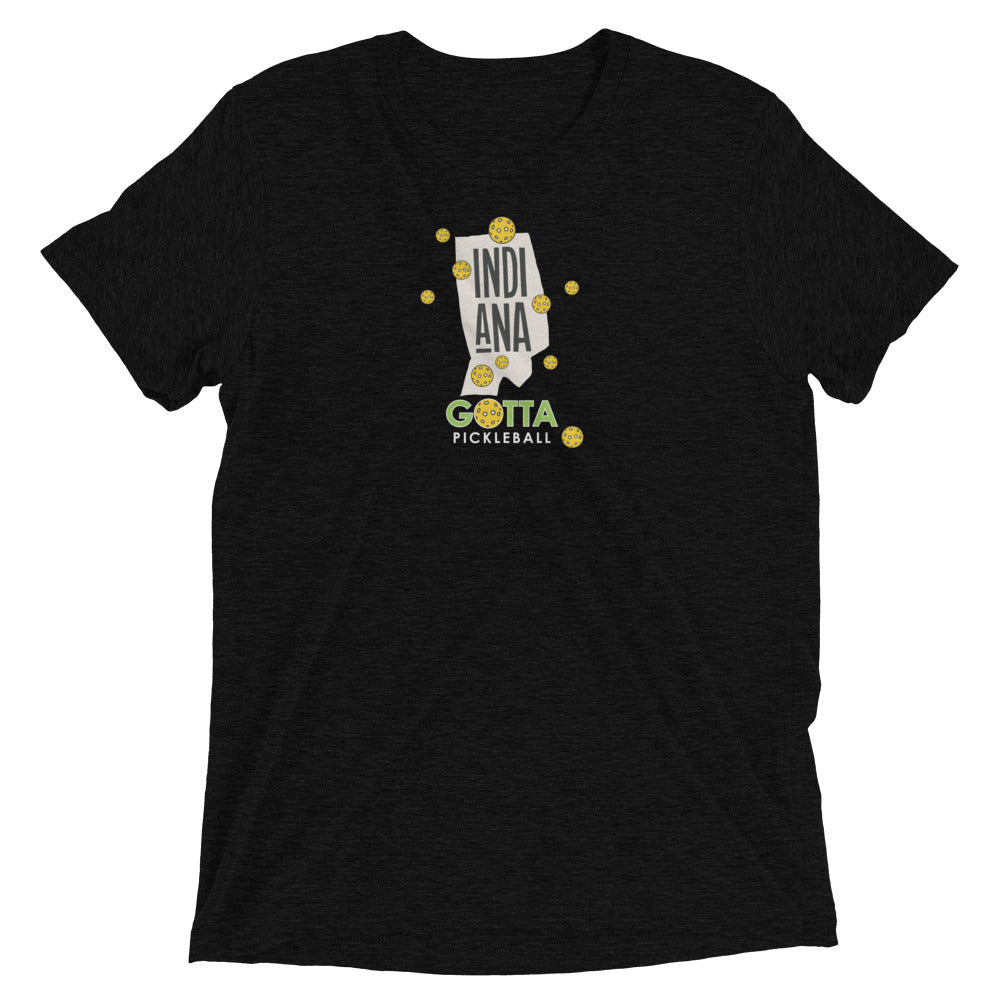 T-shirt TRI-BLEND: INDIANA GOTTA PICKLEBALL (more colors)