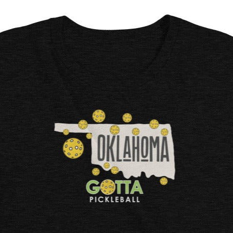 T-shirt TRI-BLEND: OKLAHOMA GOTTA PICKLEBALL (more colors)