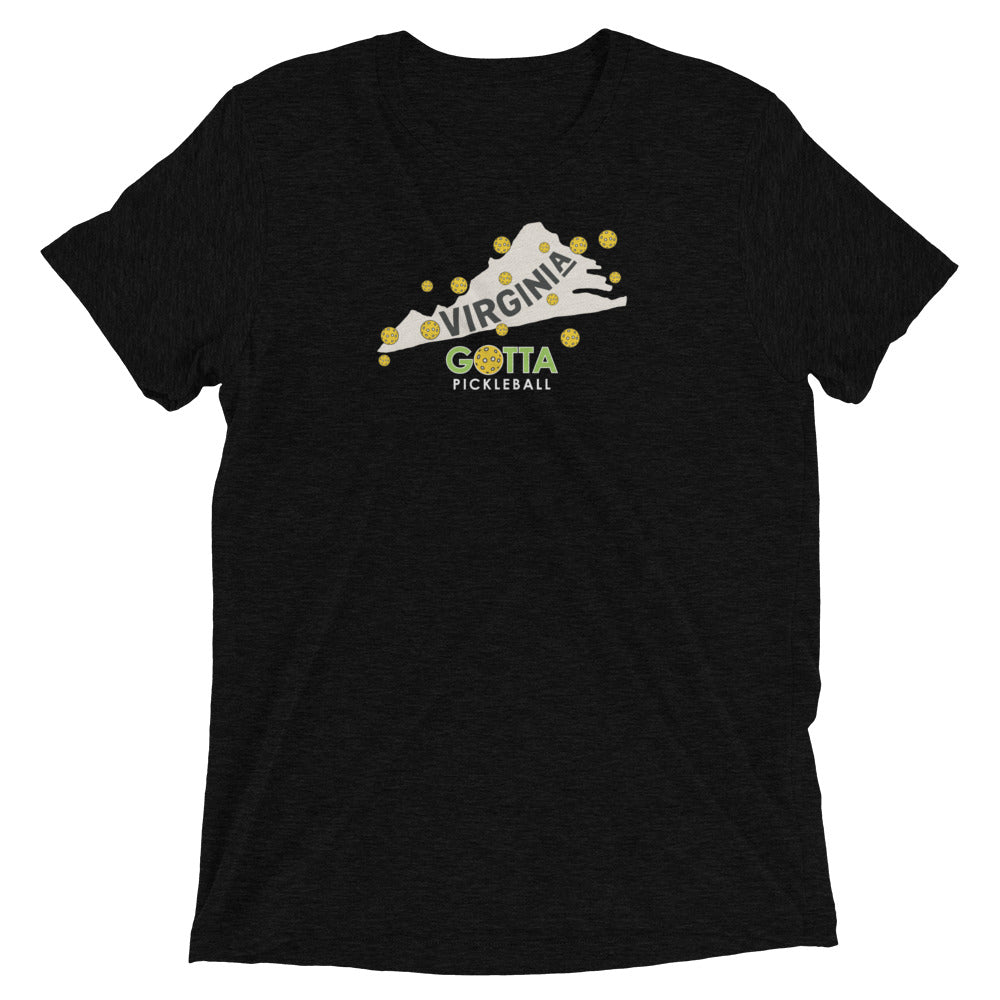 T-shirt TRI-BLEND: VIRGINIA GOTTA PICKLEBALL (more colors)