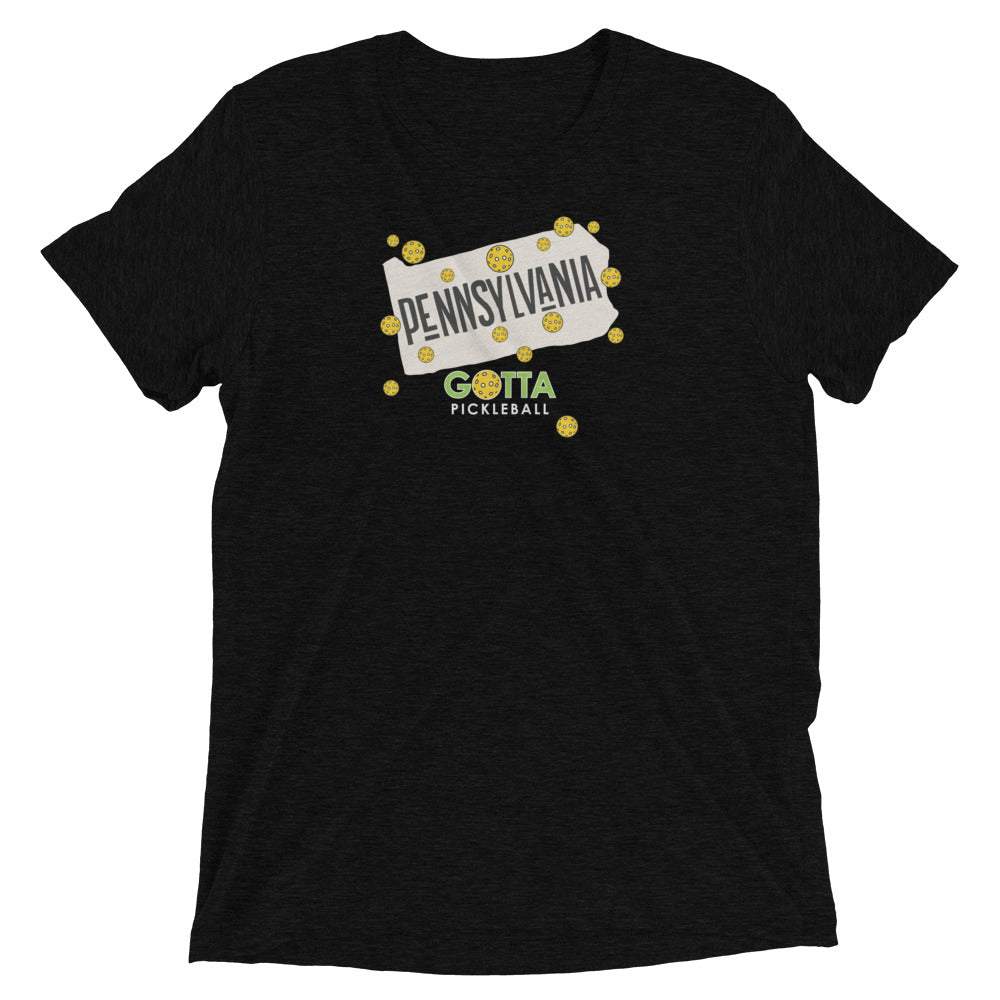 T-shirt TRI-BLEND: PENNSYLVANIA GOTTA PICKLEBALL (more colors)