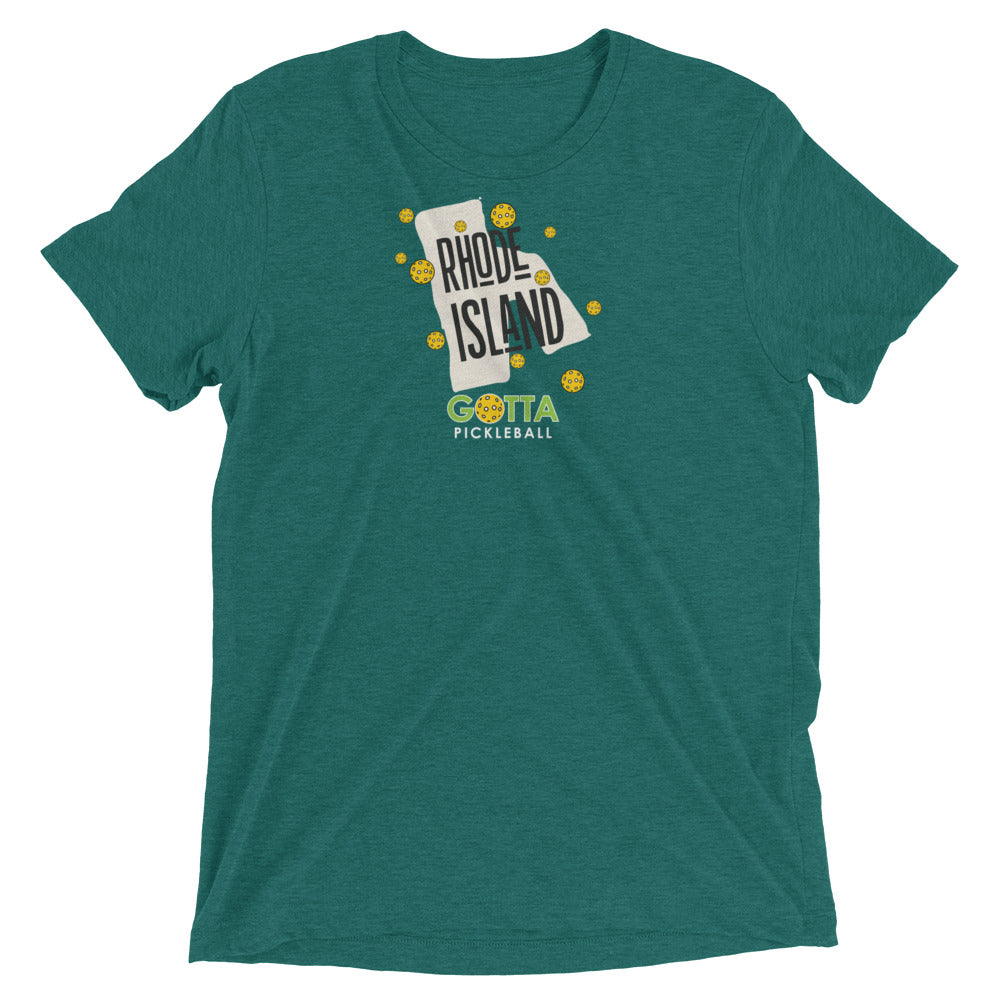 T-shirt TRI-BLEND: RHODE ISLAND GOTTA PICKLEBALL (more colors)