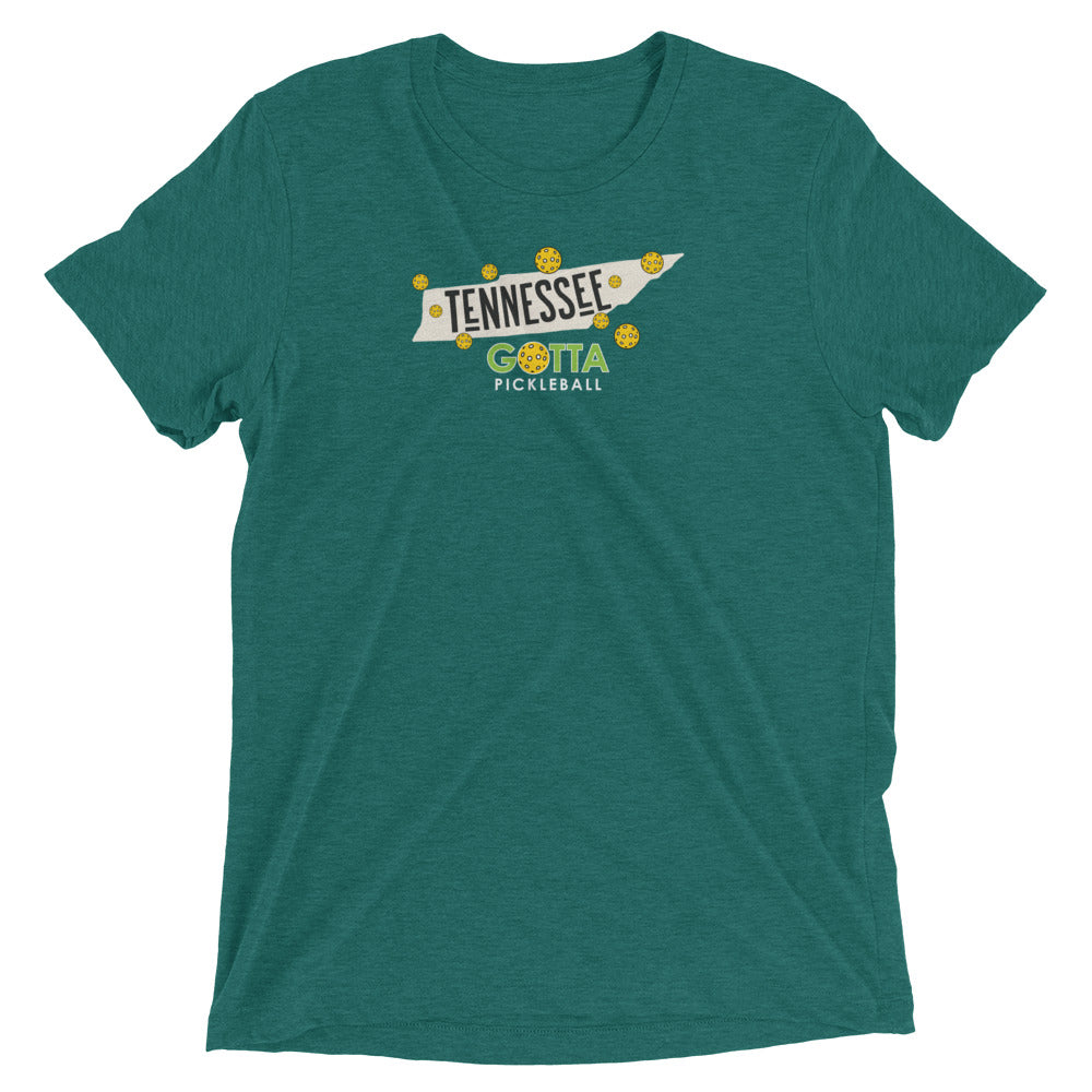 T-shirt TRI-BLEND: TENNESSEE GOTTA PICKLEBALL (more colors)