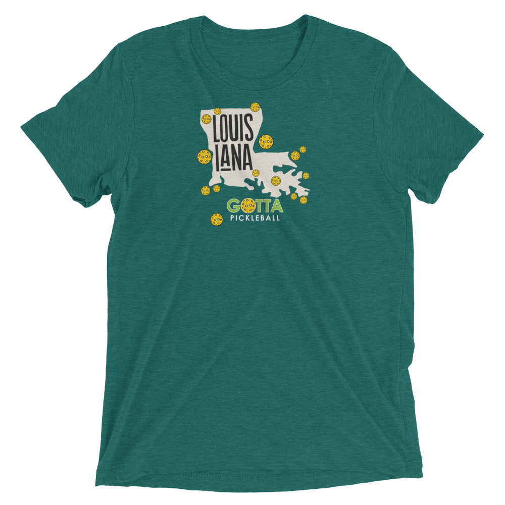 T-shirt TRI-BLEND: LOUISIANA GOTTA PICKLEBALL (more colors)