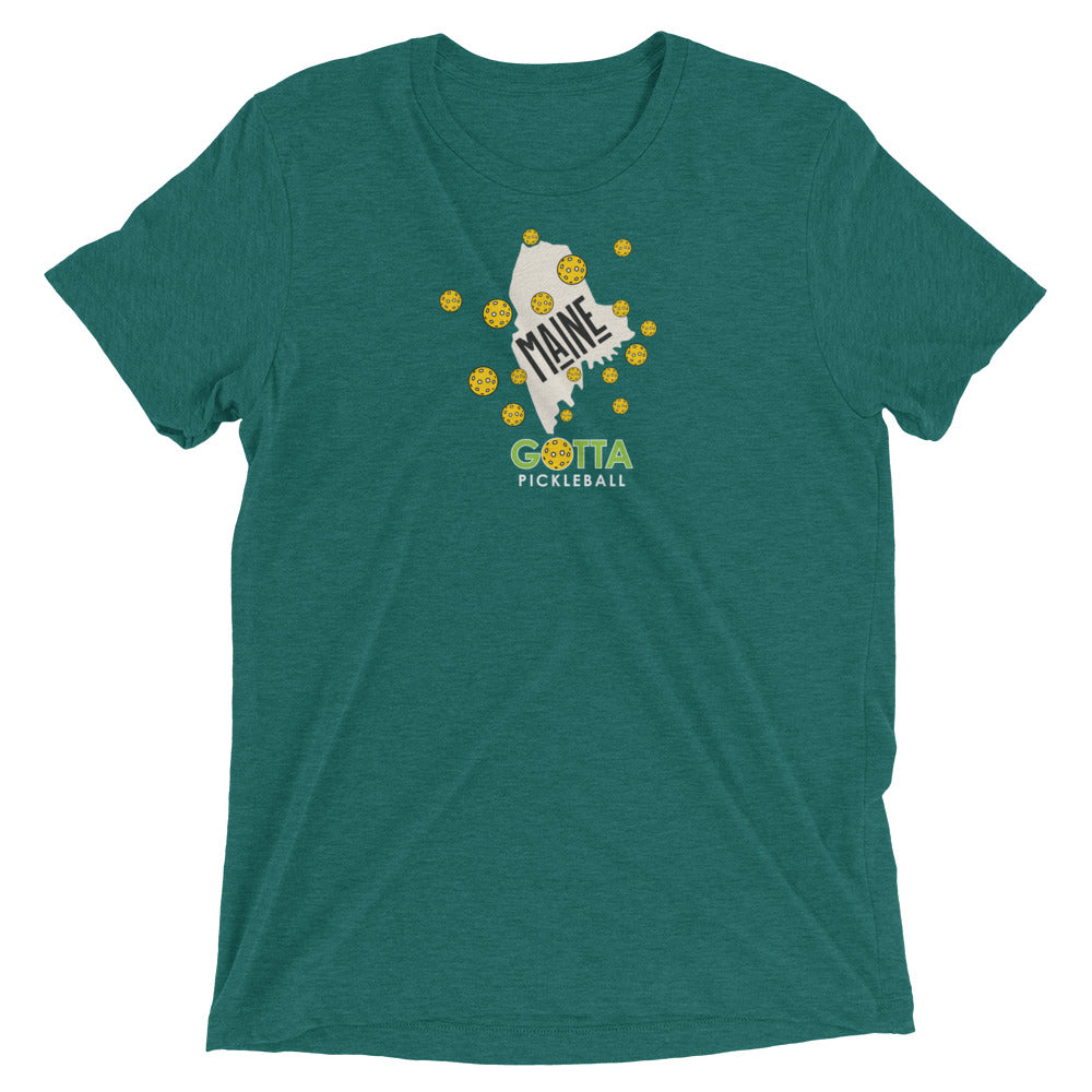 T-shirt TRI-BLEND: MAINE GOTTA PICKLEBALL (more colors)