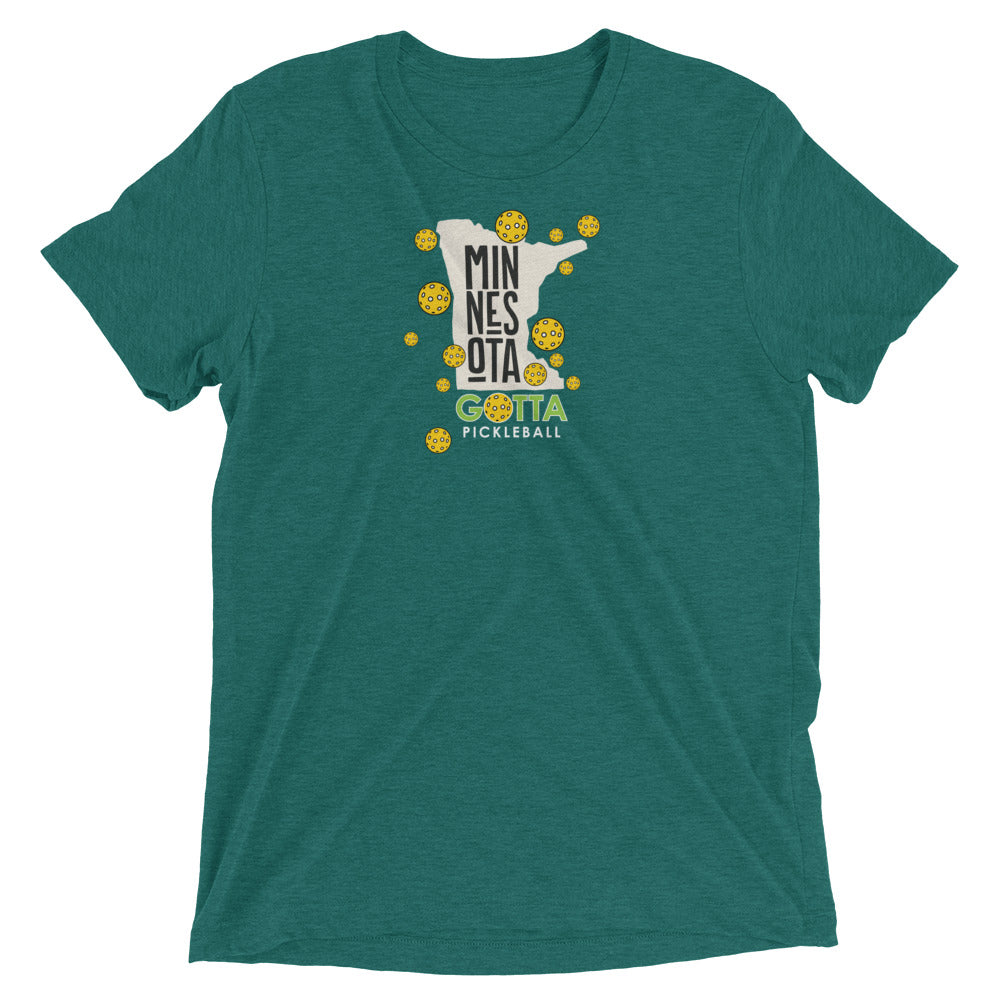 T-shirt TRI-BLEND: MINNESOTA GOTTA PICKLEBALL (more colors)