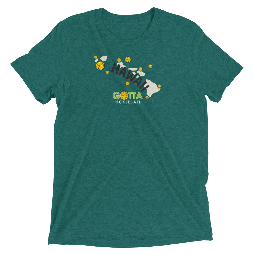 T-shirt TRI-BLEND: HAWAII GOTTA PICKLEBALL (more colors)