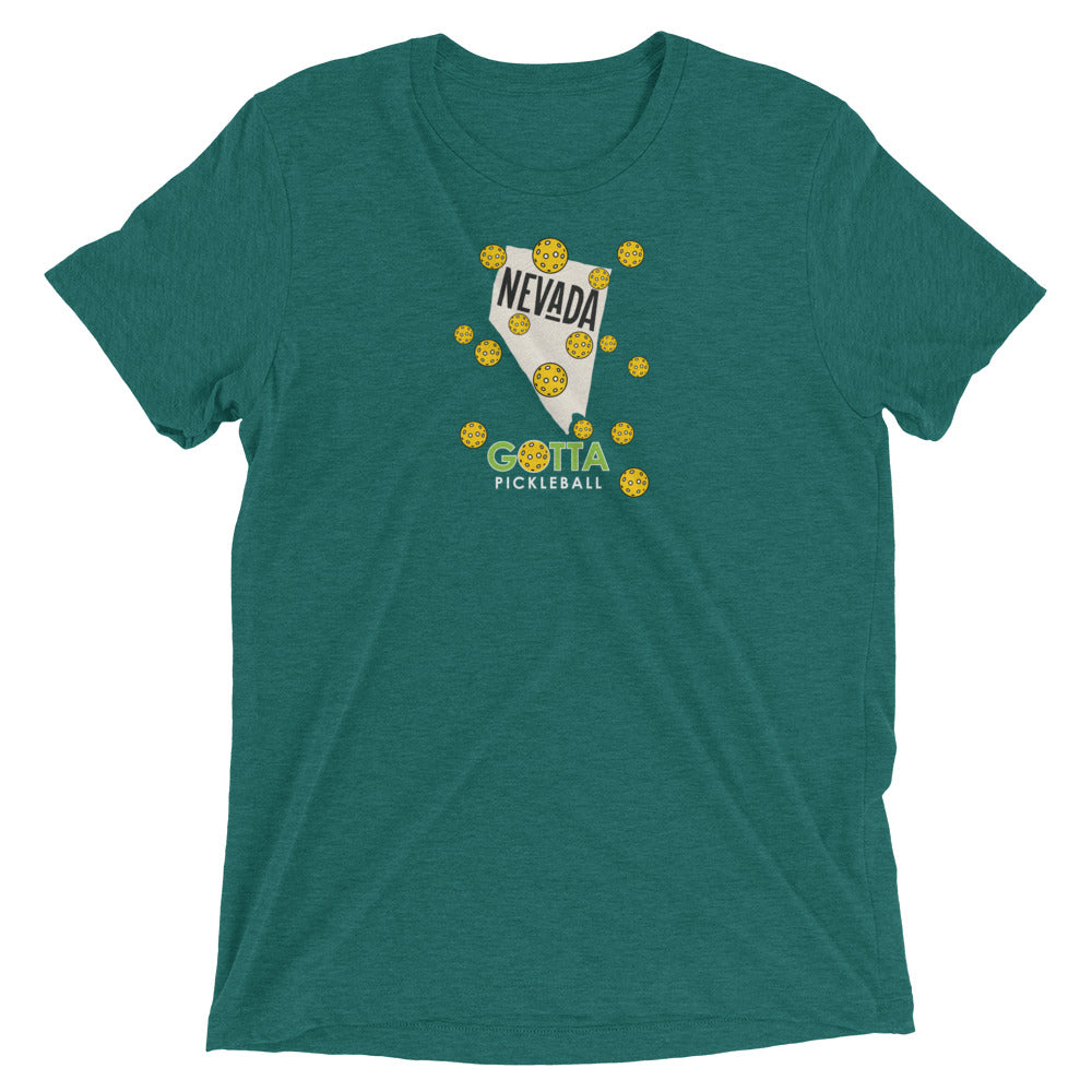 T-shirt TRI-BLEND: NEVADA GOTTA PICKLEBALL (more colors)