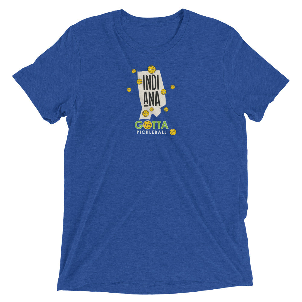 T-shirt TRI-BLEND: INDIANA GOTTA PICKLEBALL (more colors)