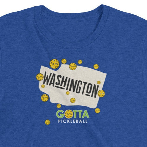 pickleball Washington state gotta pickleball blue t-shirt